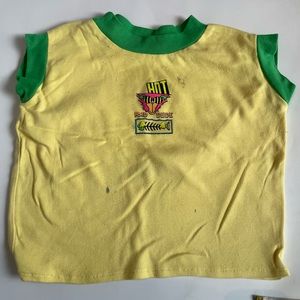 Vintage 80s toddler Tshirt Tank Neon Rad Dude